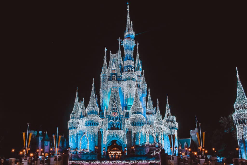 Disney World at Christmas